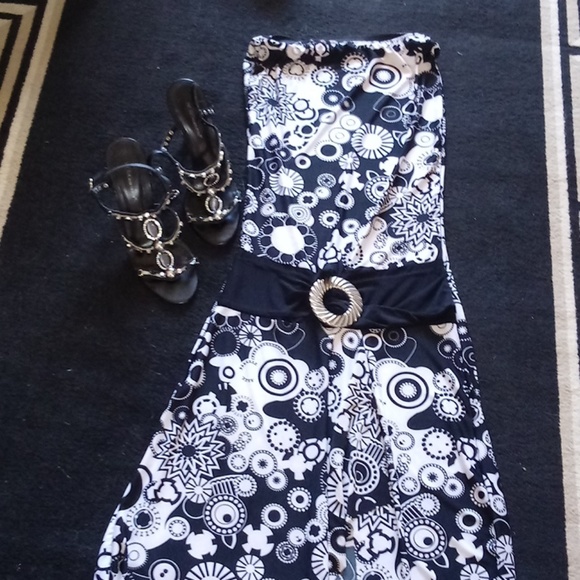 Strapless beautiful summer dress - Picture 5 of 5